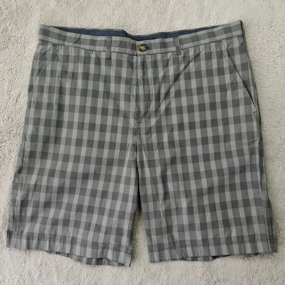 Tommy Hilfiger Chino Shorts Men's 40 Checked Summer Beach Nautical 10